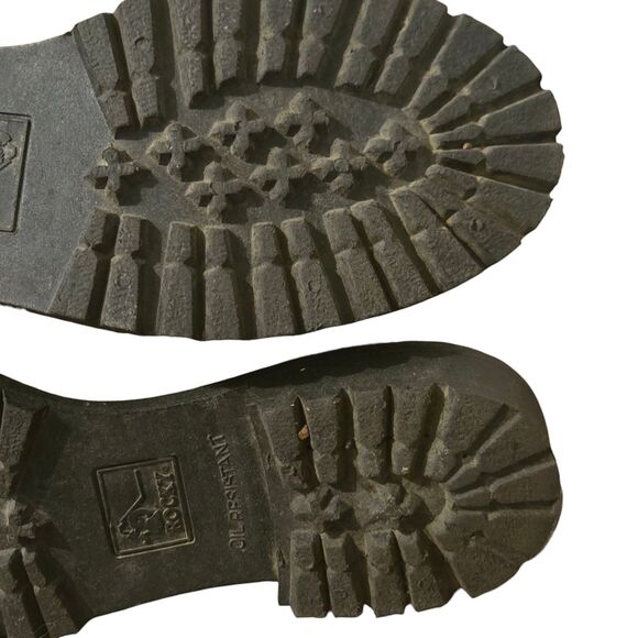 Rockys Thinsulate Work Boots Womens 6.5 M Thinsulate Oil Reistant - Picture 12 of 12